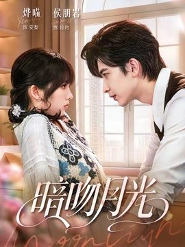 暗吻月光海报