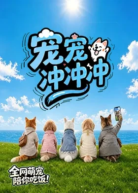 宠宠冲冲冲海报