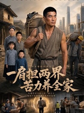 一肩担两界,苦力养全家