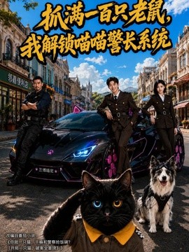 抓满一百只老鼠，我解锁喵喵警长系统