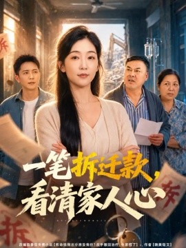 一笔拆迁款,看清家人心